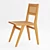 Natural Rattan Marte Dining Chair 3D model small image 5