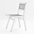 Natural Rattan Marte Dining Chair 3D model small image 6