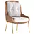 Nordic Elegance Accent Chair 3D model small image 3