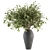 Evergreen Elegance: Green Branch Bouquet 3D model small image 2