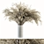 Elegant Twig Bouquet in Vase 3D model small image 1
