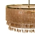 Coconut Bead Pendant Chandelier 3D model small image 3