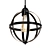 Roseto Saint Albert Pendant - Elegant Mini Lighting 3D model small image 1