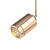 Sleek Monorail Pendant with Downrod 3D model small image 1