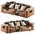 Hills Sofa: Stylish Comfort for Your Living Space 3D model small image 1