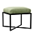 Elegant Nadia Accent Stool 3D model small image 4