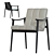 Title: Elegant Minotti FYNN Dining Armchair 3D model small image 1