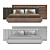 Stylish and Spacious Lazzoni Double Bed 3D model small image 8