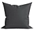 Elegant Textured Decorative Pillows 3D model small image 5