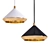 Cairo_WH Pendant Lamp: Modern, Stylish Design | V-Ray Rendered 3D model small image 1