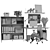 IKEA Office Essentials Set 3D model small image 3