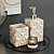 Title: Chic Bath & Home Decor Set 3D model small image 7