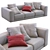 Sleek & Stylish Sofa: Pasha by Jesse 3D model small image 4