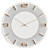 Elegant White/Gold Wall Clock 3D model small image 1