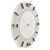 Elegant White/Gold Wall Clock 3D model small image 2