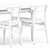 Scandinavian Design Set: CH327 Dining Table & CH30P Chair 3D model small image 5