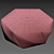 Brook Moroso Pouf 3D model small image 5