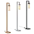 Modern Metal Hook Floor Lamp 3D model small image 1