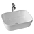 Modern Sink Set: Roca Monodin-N Faucet & Duravit D-Code Basin 3D model small image 1