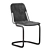 Elegant Thorne Leather Desk Chair 3D model small image 2
