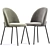Cloyd Dining Chair: Stylish and Comfortable 3D model small image 2