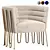 Jonathan Adler Maxime Club Chair: Elegant and Stylish Seating 3D model small image 1