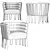 Jonathan Adler Maxime Club Chair: Elegant and Stylish Seating 3D model small image 5