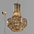 Capella Chandelier: Elegant Illumination for Your Home 3D model small image 2
