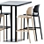 Elevated dining experience: High Table MT 499A T 3D model small image 5