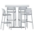 Elevated dining experience: High Table MT 499A T 3D model small image 6