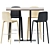 Elevate Your Space: High Table XT 496AQ 3D model small image 2