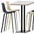 Elevate Your Space: High Table XT 496AQ 3D model small image 3