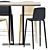 Elevate Your Space: High Table XT 496AQ 3D model small image 4