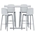 Elevate Your Space: High Table XT 496AQ 3D model small image 6