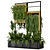 Outdoor Garden Set 113: Stunning Bush and Tree Ensemble 3D model small image 5