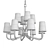 Elegant Reagan Chandelier 3D model small image 2