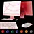 Sleek and Vibrant: Apple iMac 2021 3D model small image 1