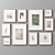 Premium Picture Frames Set - 250 3D model small image 4