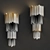 Title: Luxury Empire Wall Sconce 3D model small image 2