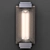 Elegant Alex Sconce in Glass and Metal 3D model small image 2