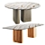 Elegant Dorico Table Set - Arflex 3D model small image 2