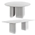 Elegant Dorico Table Set - Arflex 3D model small image 4