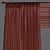 Elegant Draped Curtain 875 3D model small image 4