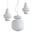 EDDY: Sleek and Stylish Pendant Light 3D model small image 2