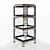 Industrial Steel Vintage Brunel Display Cabinet 3D model small image 5