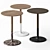 Sleek Icona Side Tables 3D model small image 1