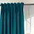 Flamish Fold Curtain: Elegance Unfolded 3D model small image 2