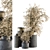 Elegant Dried Branch Vase 47 3D model small image 1