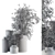 Elegant Dried Branch Vase 47 3D model small image 4