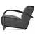 Leolux Lx Armchairs: Elegant and Stylish 3D model small image 3